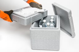 Freshbox 16 litres PSE graphité-Caisse isotherme polystyrène expansé gris-CO2 solide-Knauf Industries Bulle dair (6)