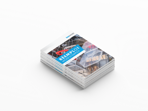 Mockup livre blanc - réemploi